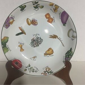 Furio Round Pasta Serving Bowl/Dish H082/26 Pasta Ingredients 8.5”
